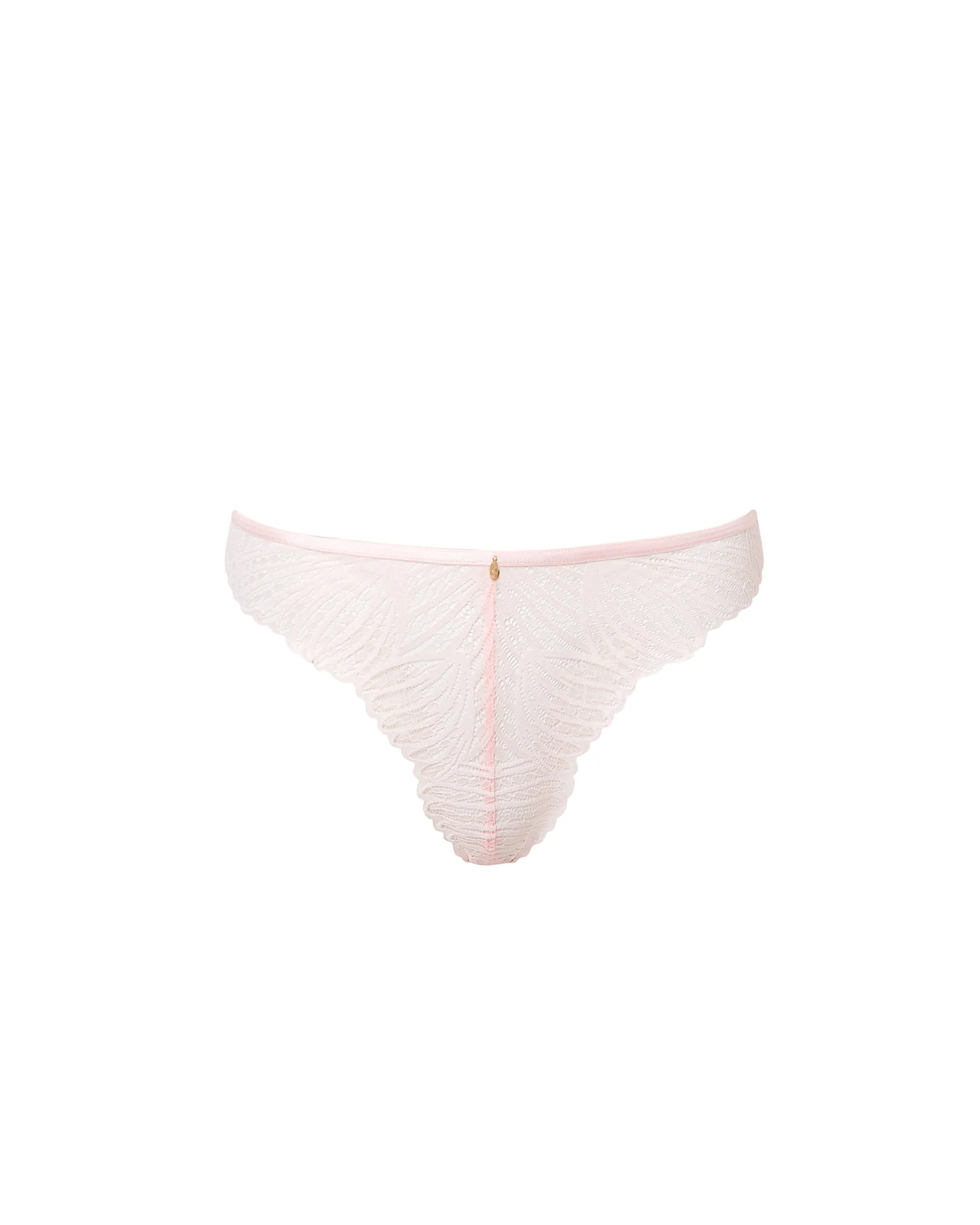 Peyton Lace Thong Pink sold by Bluebella product image thumbnail 5