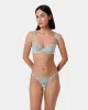 Lilly Floral Embroidered Brief Blue sold by Bluebella