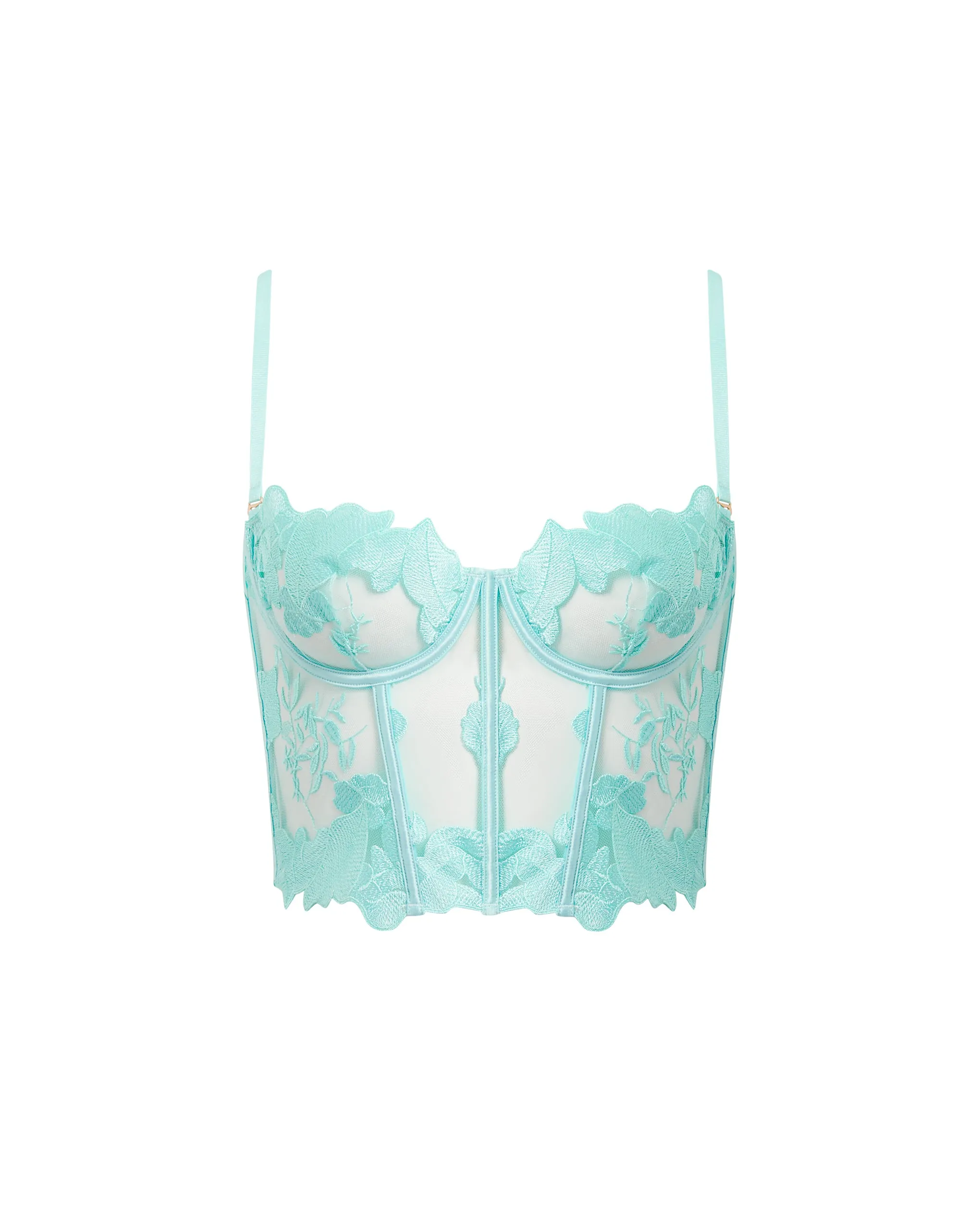 Serenity Wired Bustier Island Paradise Blue sold by Bluebella product image thumbnail 5
