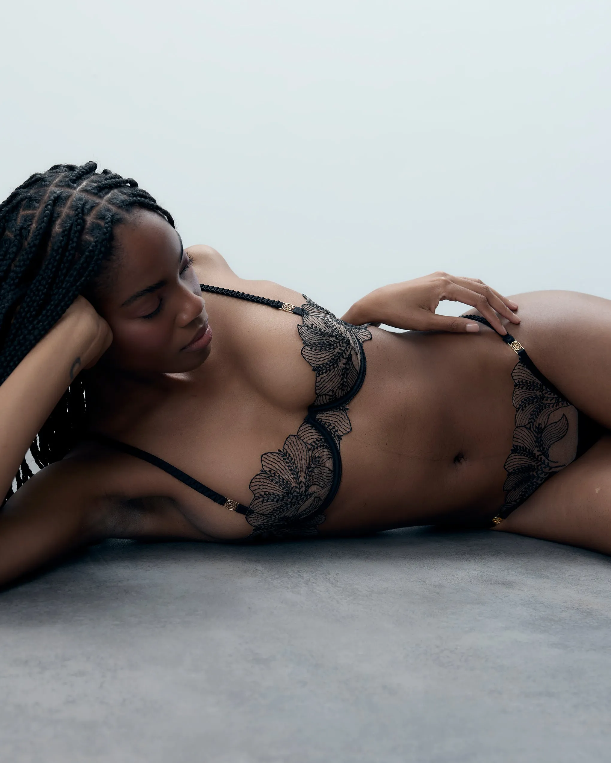 Set: Sadiya Lingerie Set Black sold by Bluebella product image thumbnail 4