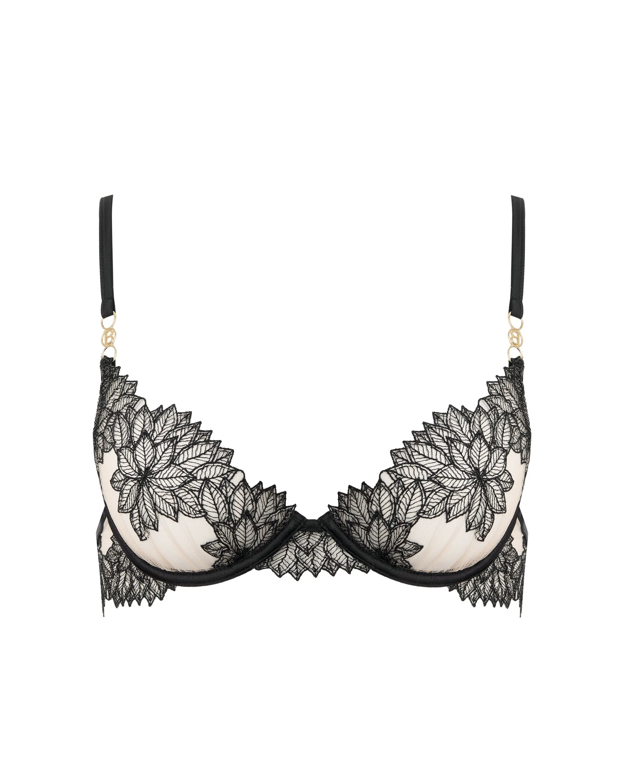 Inaya Sheer Floral Bra Black sold by Bluebella product image thumbnail 5