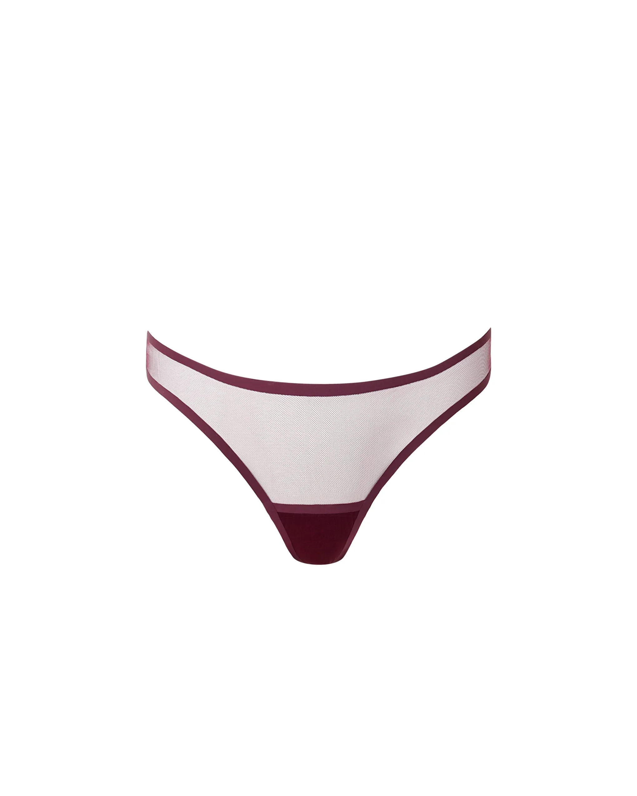 Naomi Mesh Thong Cherry sold by Bluebella product image thumbnail 5