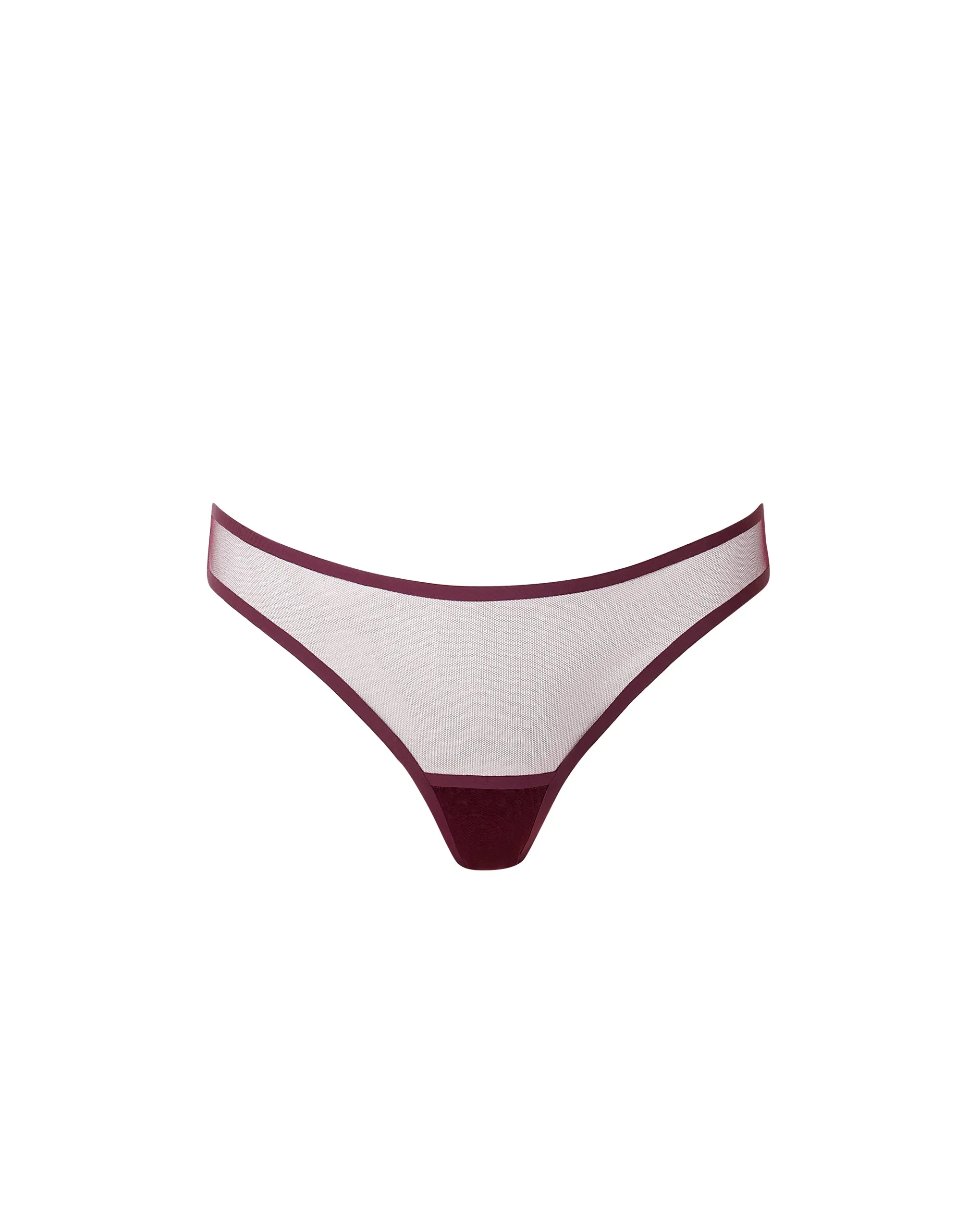 Naomi Mesh Brief Cherry sold by Bluebella product image thumbnail 5