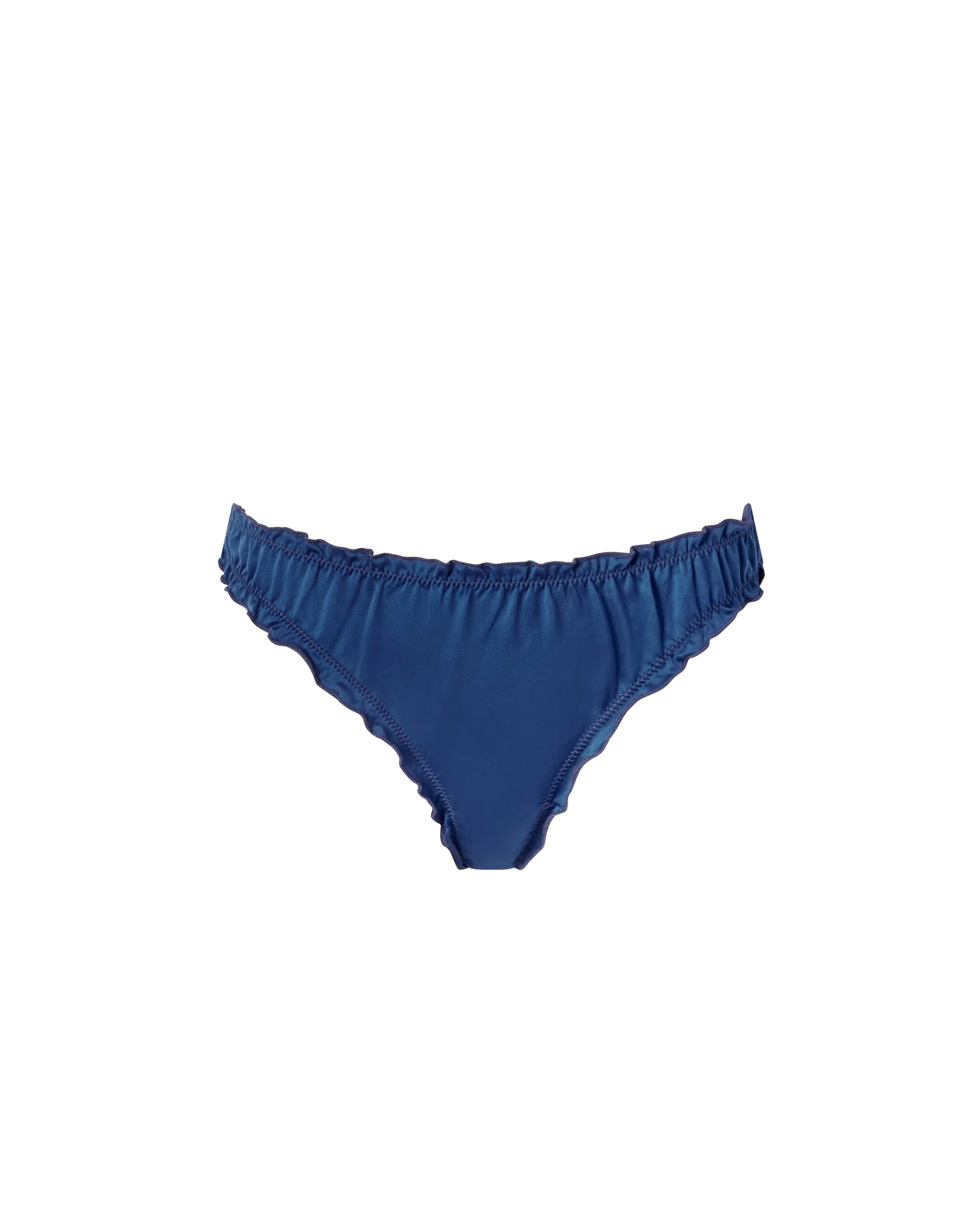 Verona Satin Gifting Thong Navy sold by Bluebella product image thumbnail 5