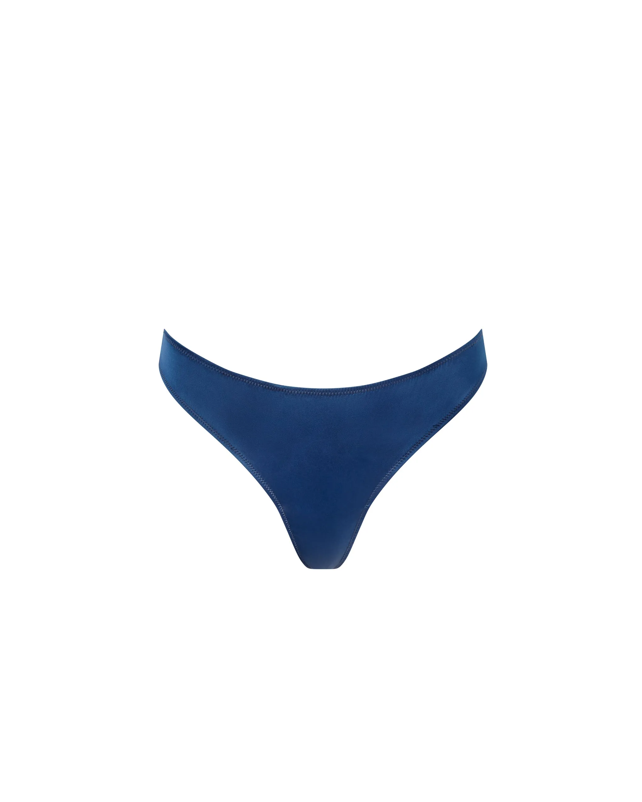 Verona Satin Thong Navy sold by Bluebella product image thumbnail 5