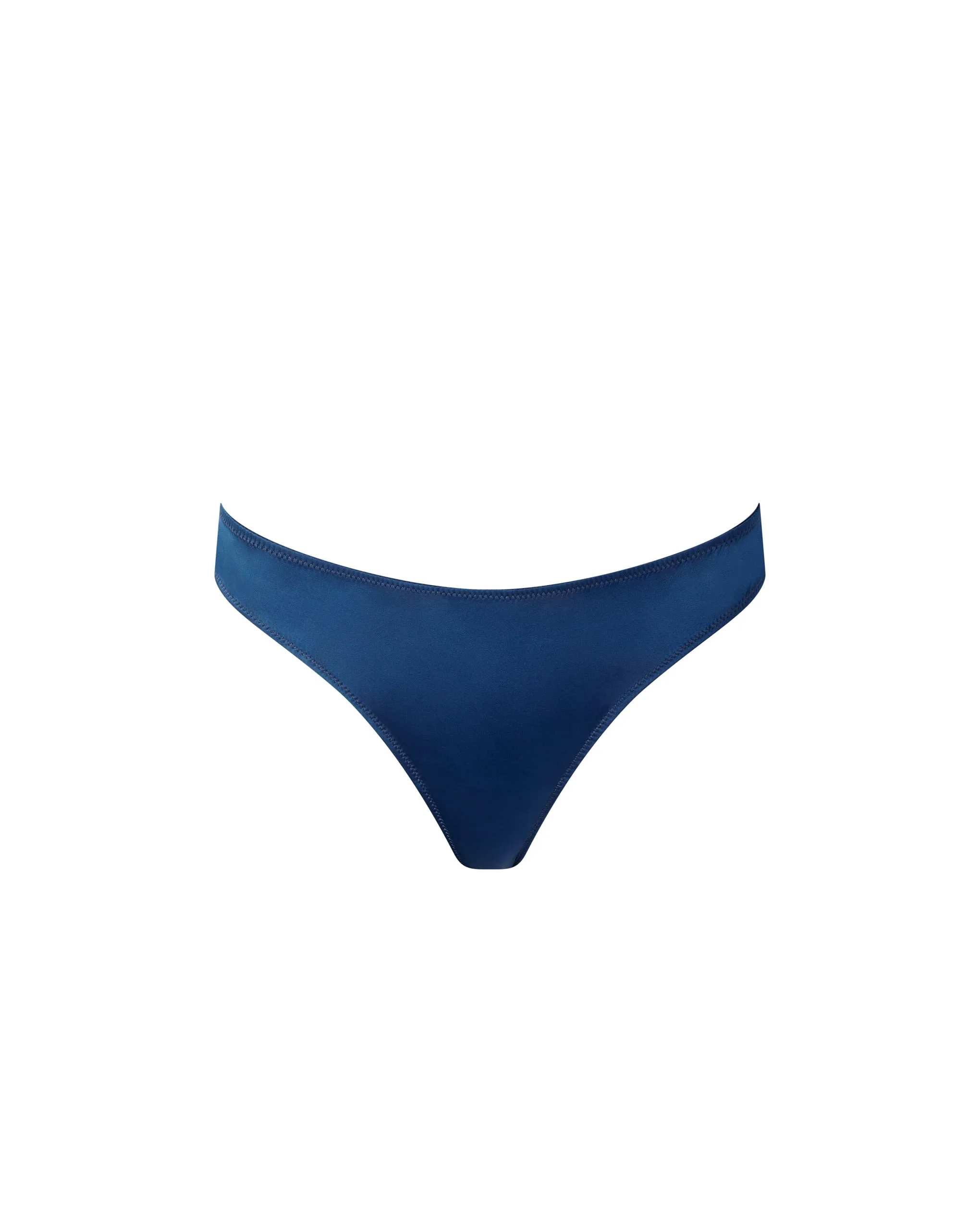Verona Satin Brief Navy sold by Bluebella product image thumbnail 5