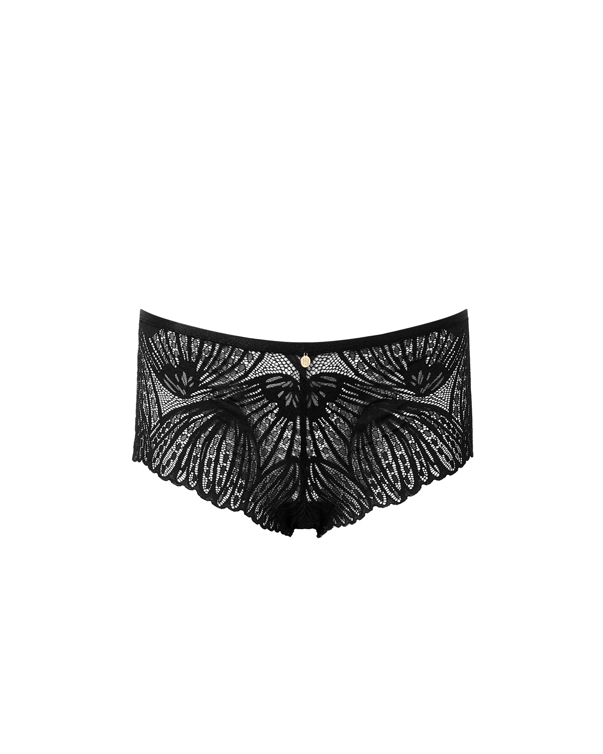 Peyton Lace Boy Short Black sold by Bluebella product image thumbnail 5
