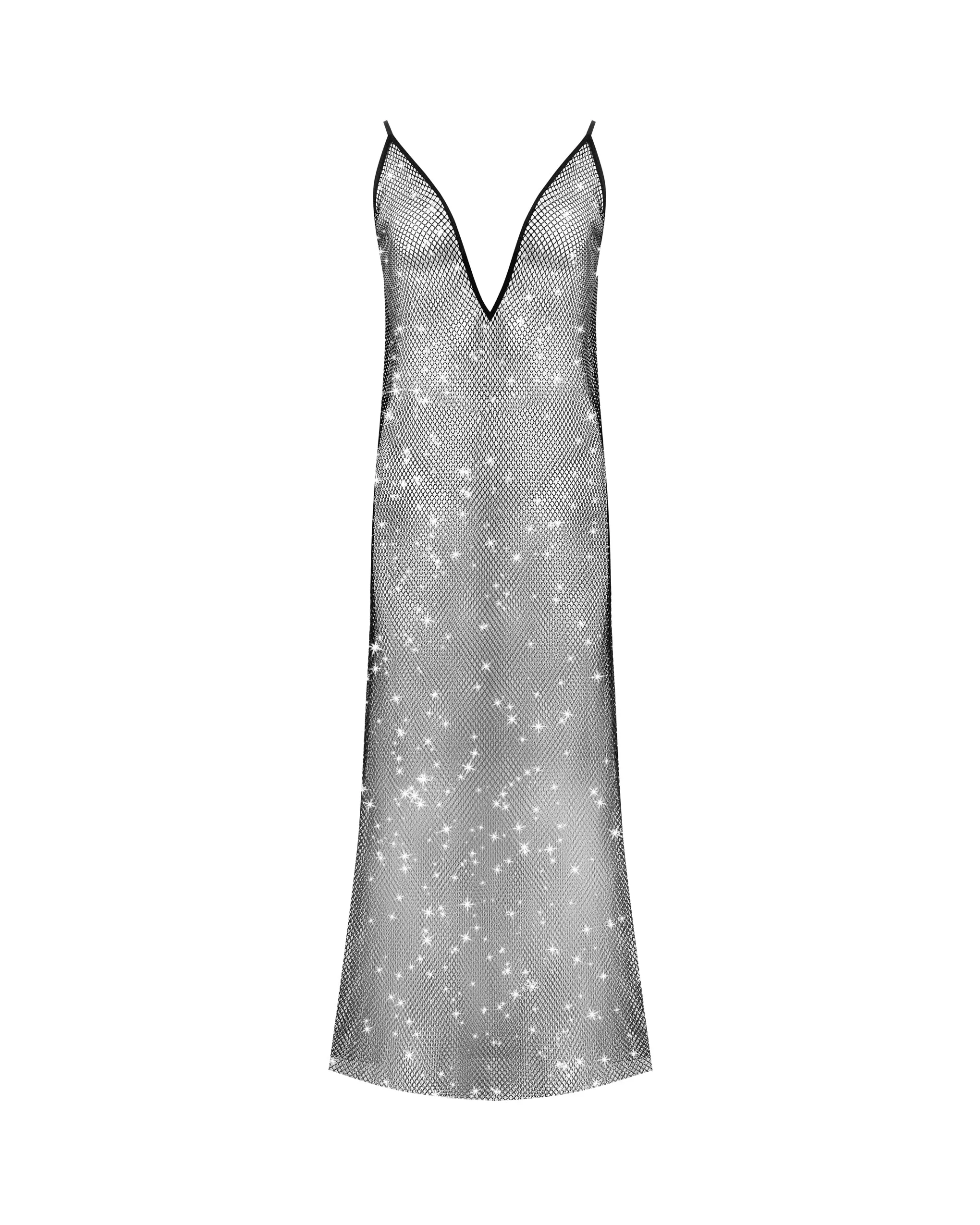 Noor Sheer Mesh Chemise Black sold by Bluebella product image thumbnail 5