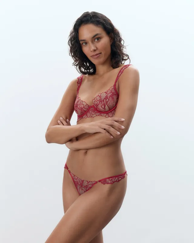 Set: Amarosa Bra & Brief Set Pink sold by Bluebella