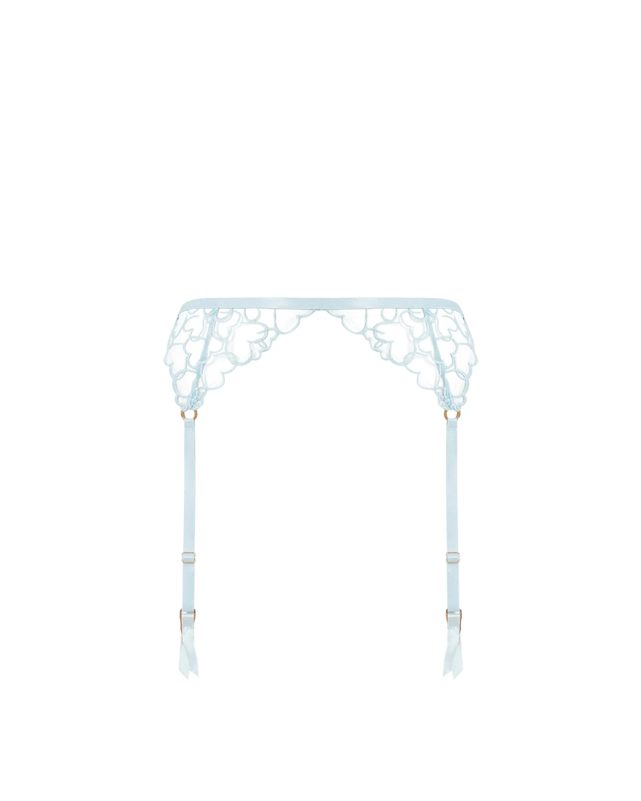 Valentina Suspender Ice Water Blue sold by Bluebella product image thumbnail 5