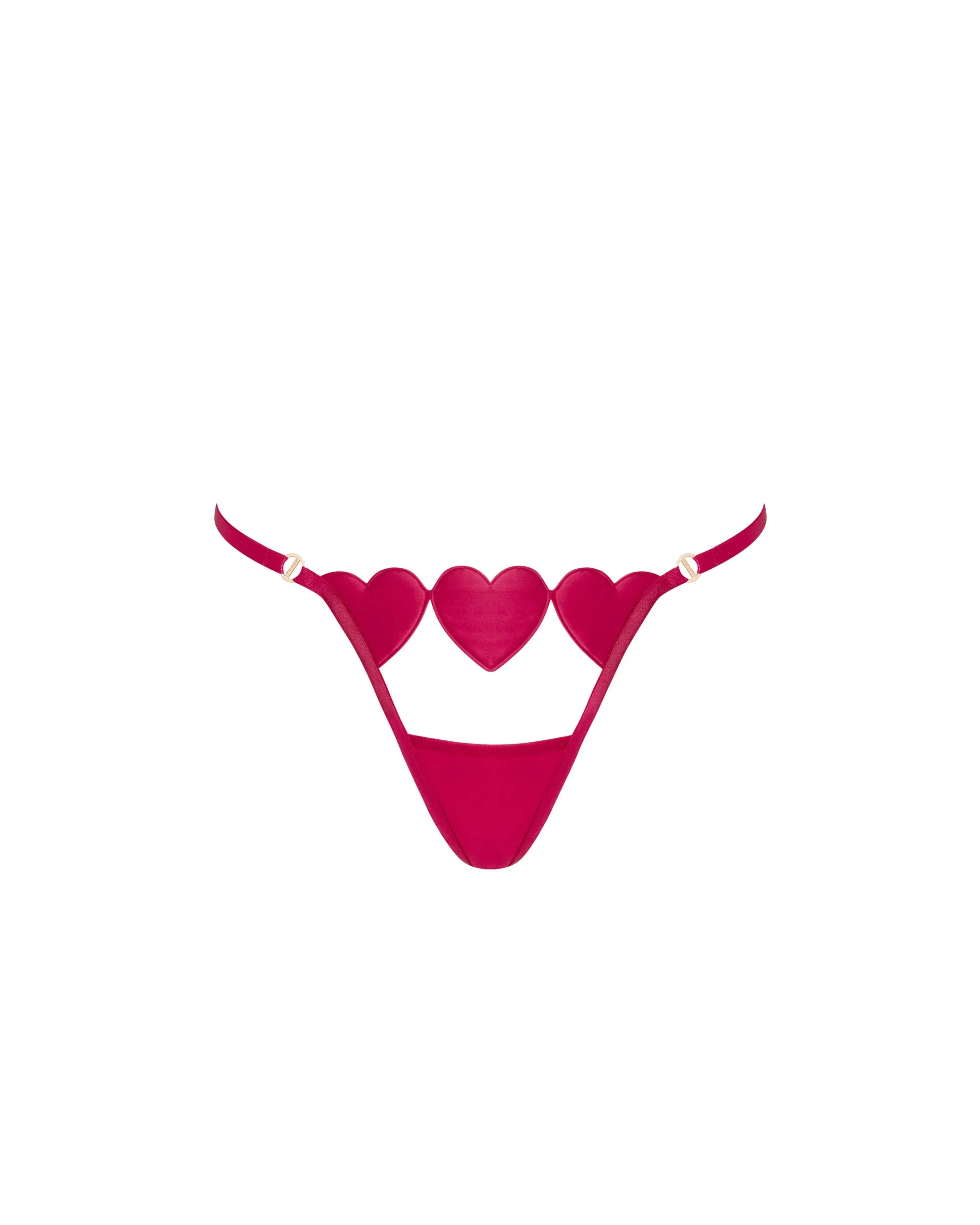 Gia Open Heart Thong Pink sold by Bluebella product image thumbnail 5