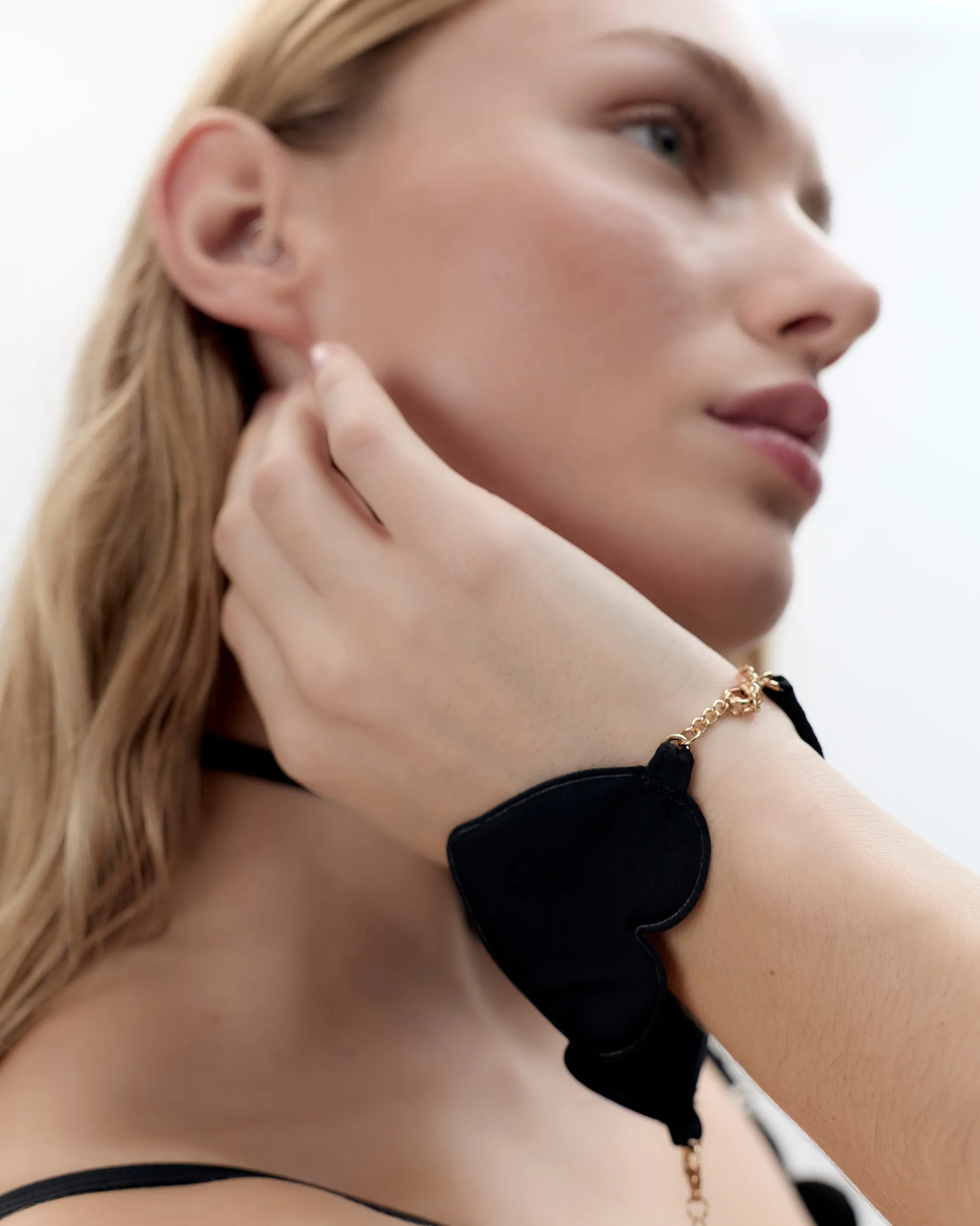 Gia Cuffs Black sold by Bluebella product image thumbnail 4