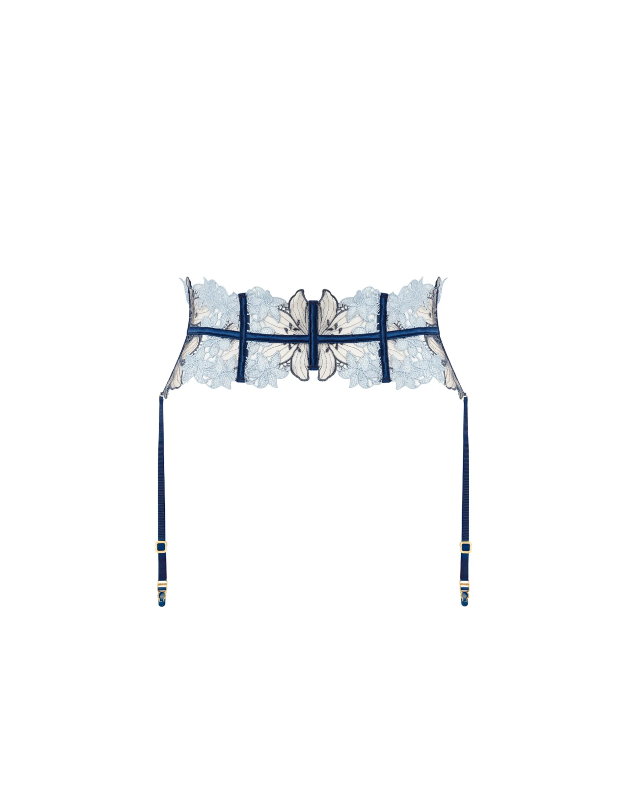 Calantha Waspie Suspender (with detachable suspenders) Blue sold by Bluebella product image thumbnail 5