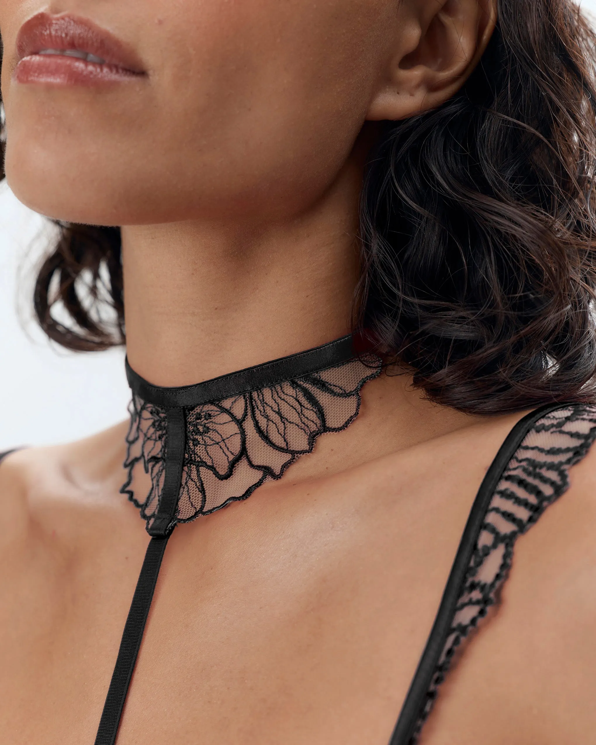 Amarosa Suspender Harness with Detachable Collar Black sold by Bluebella product image thumbnail 4