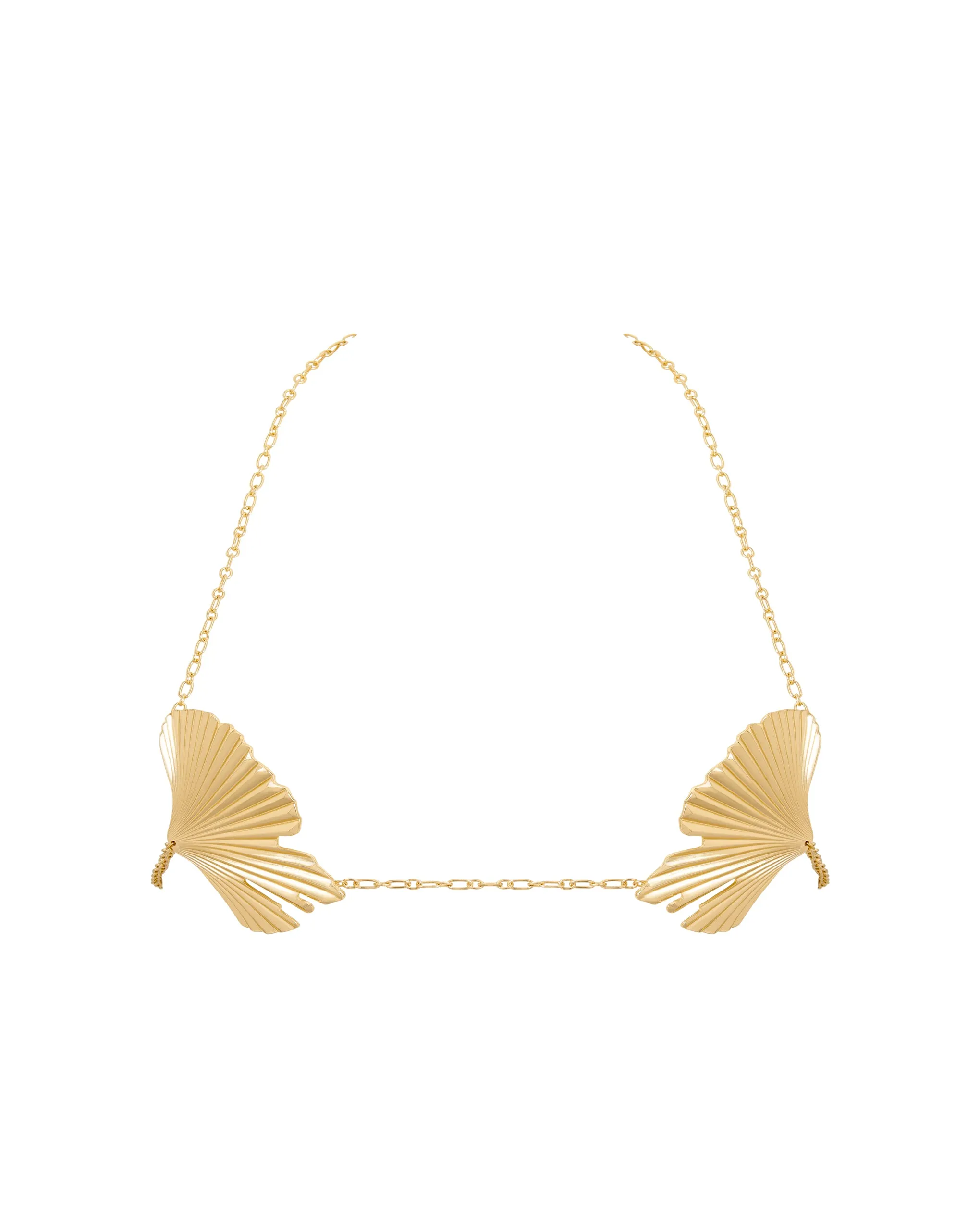 Ginkgo Shell Bra Gold sold by Bluebella product image thumbnail 5