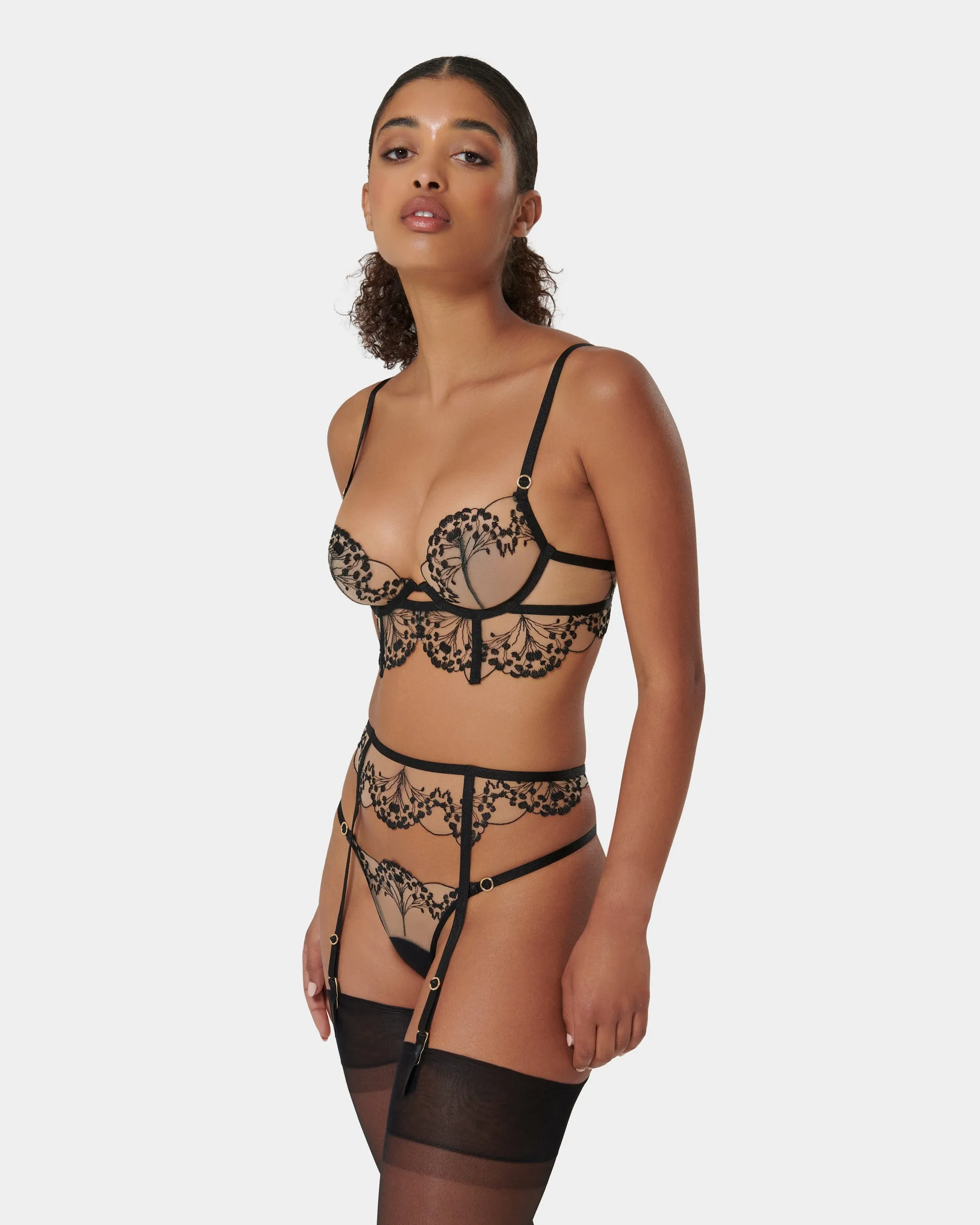 Set: Marisa Black/Sheer sold by Bluebella product image thumbnail 2
