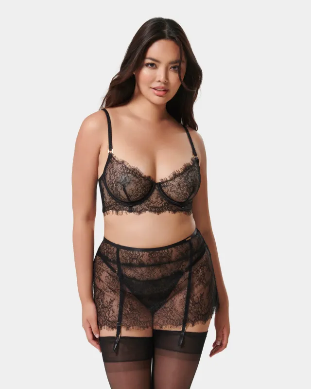 Set: Camelia Black sold by Bluebella