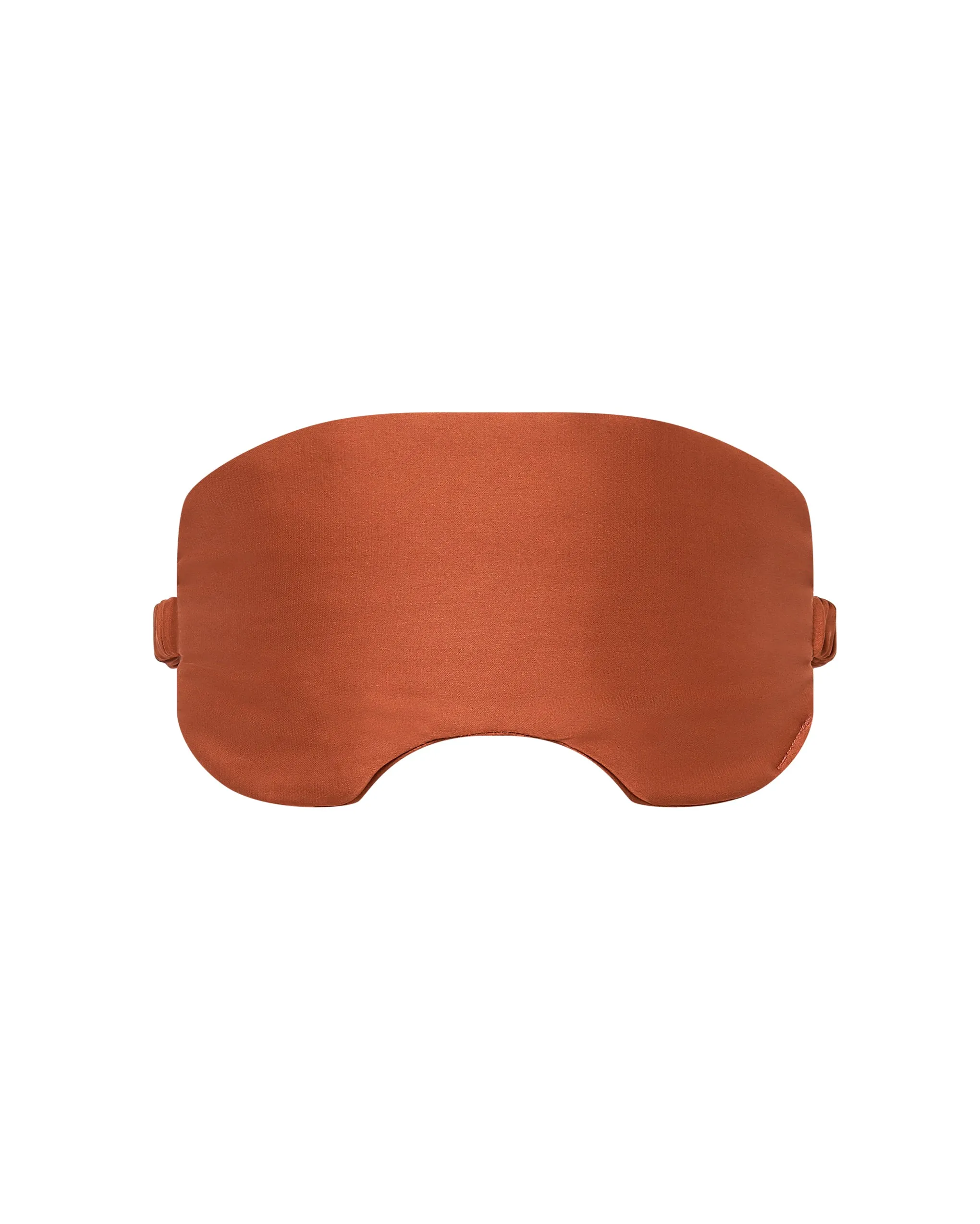 Saskia Luxury Satin Eye Mask Baked Clay sold by Bluebella product image thumbnail 5