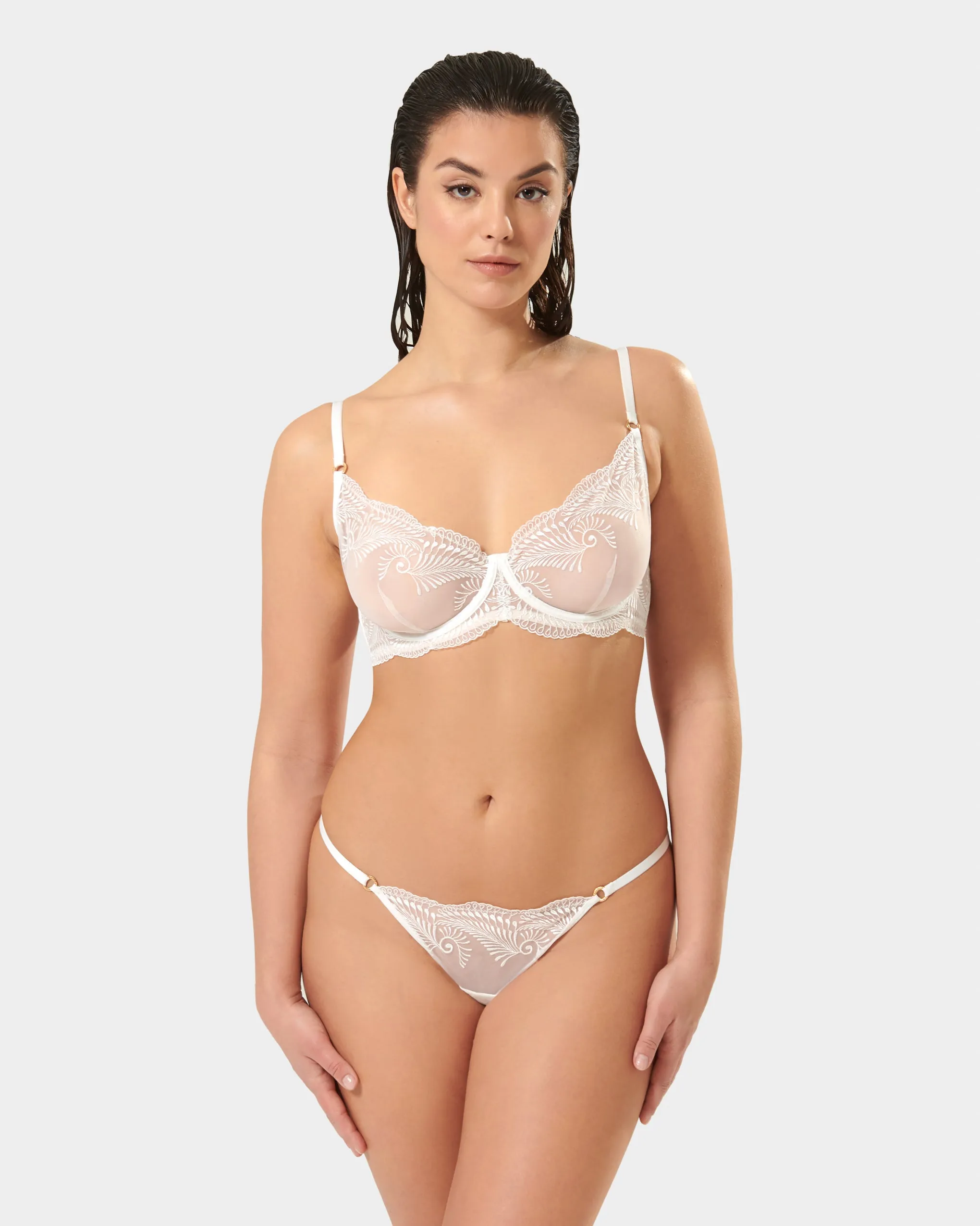 Rafaela Brief White sold by Bluebella product image thumbnail 2