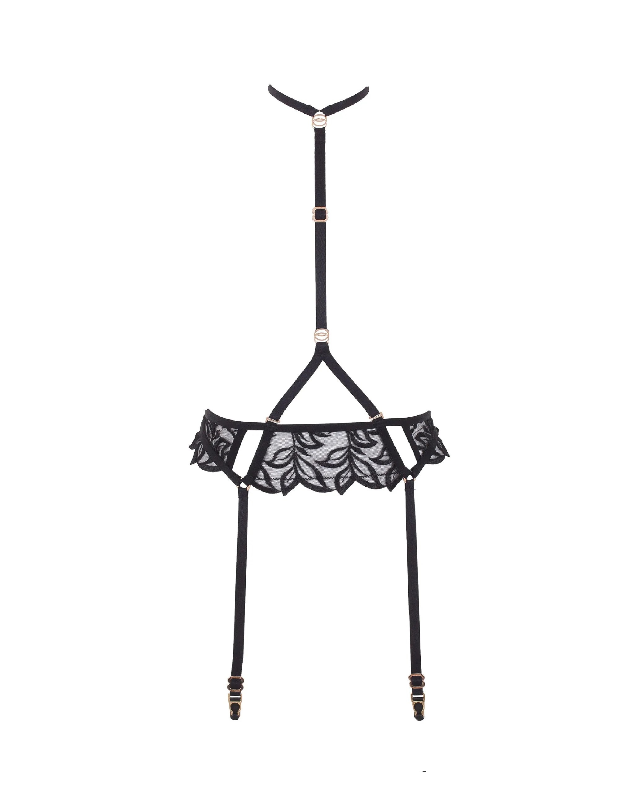Isadora Suspender Harness Black sold by Bluebella product image thumbnail 5