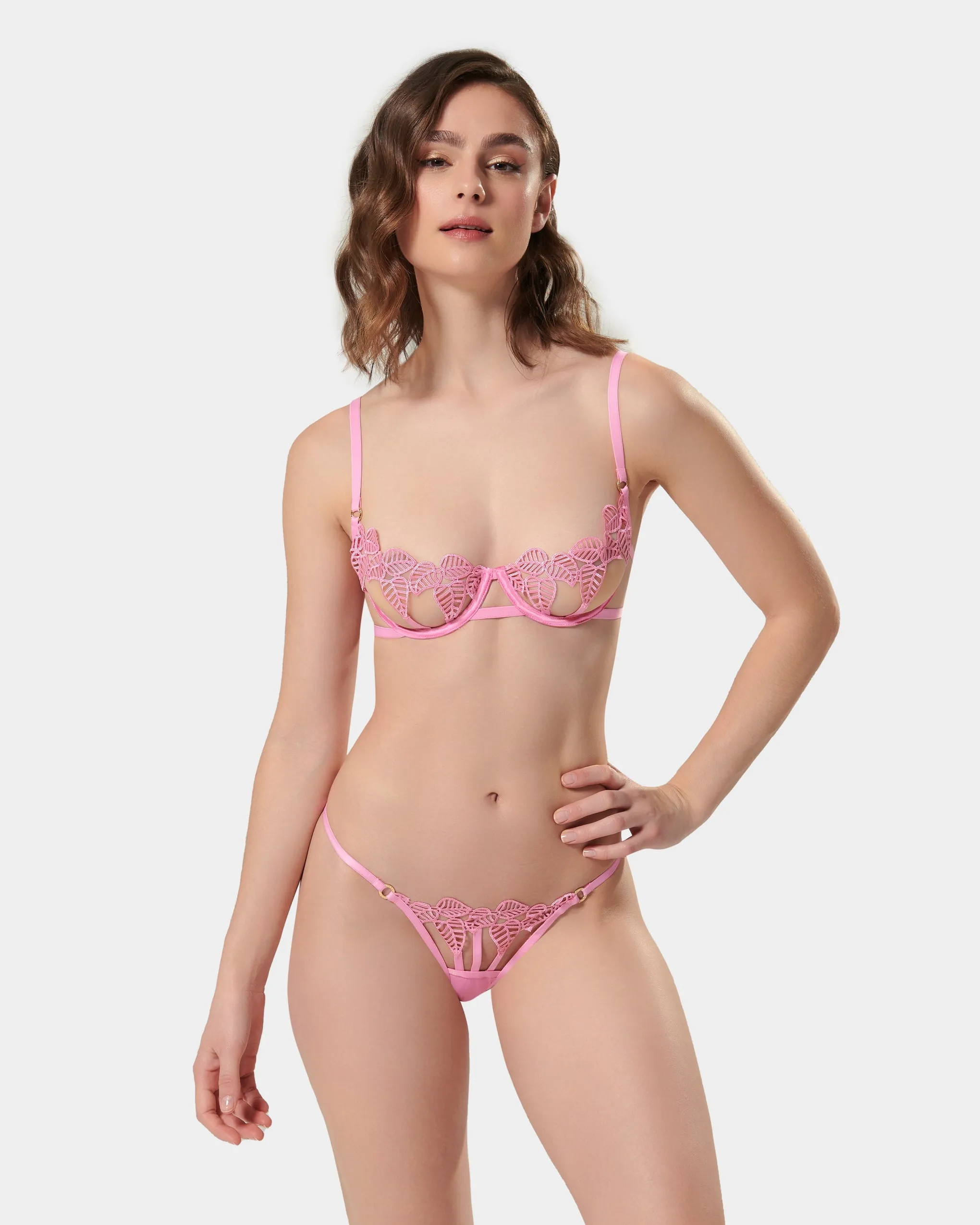 Sapphira Bra Begonia Pink sold by Bluebella product image thumbnail 2