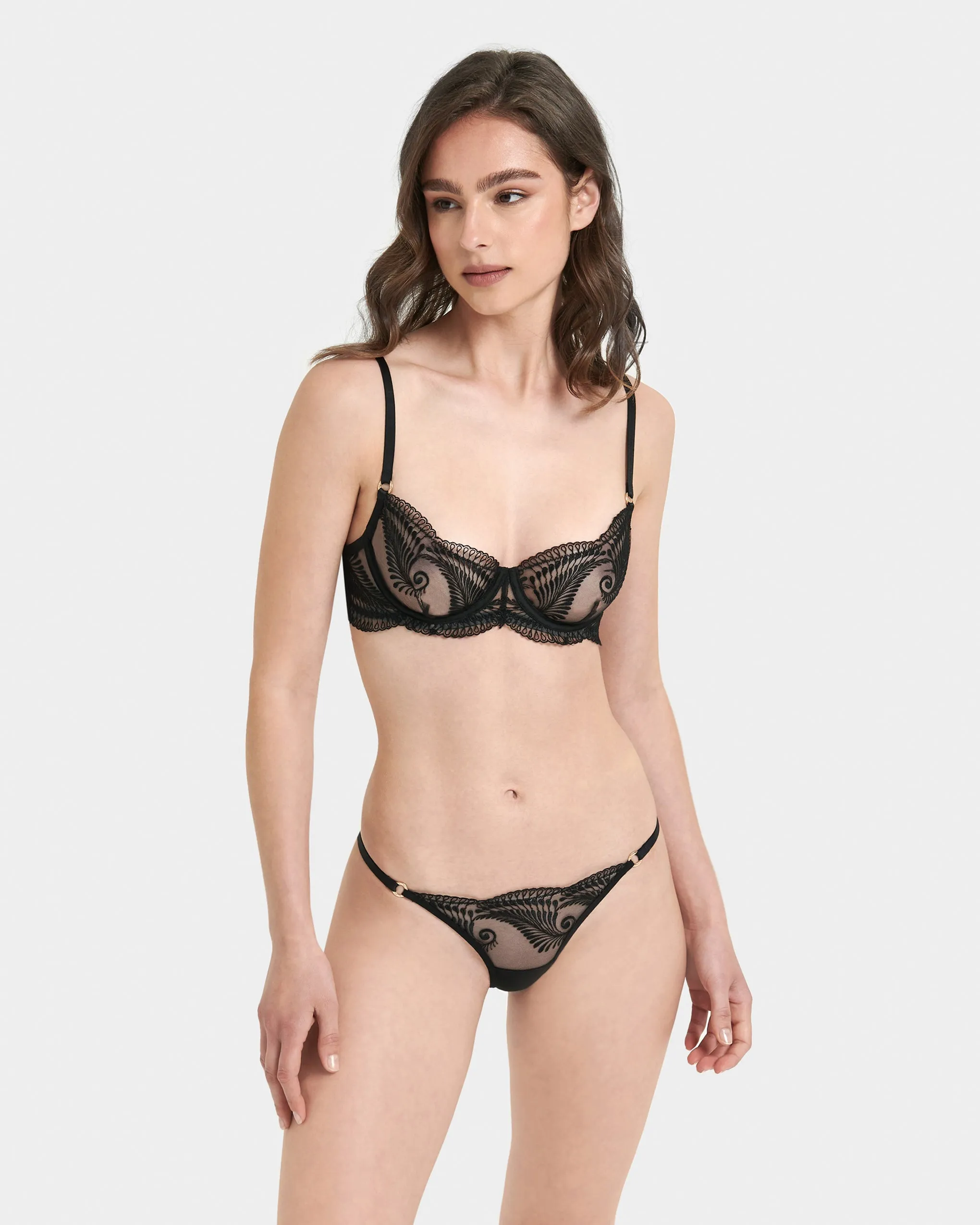 Rafaela Bra Black sold by Bluebella product image thumbnail 2
