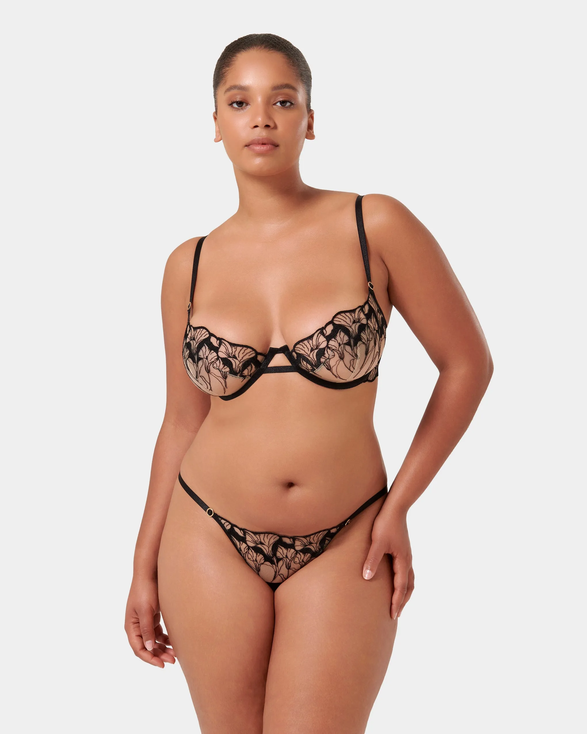 Set: Kalmia Black/Sheer sold by Bluebella product image thumbnail 5