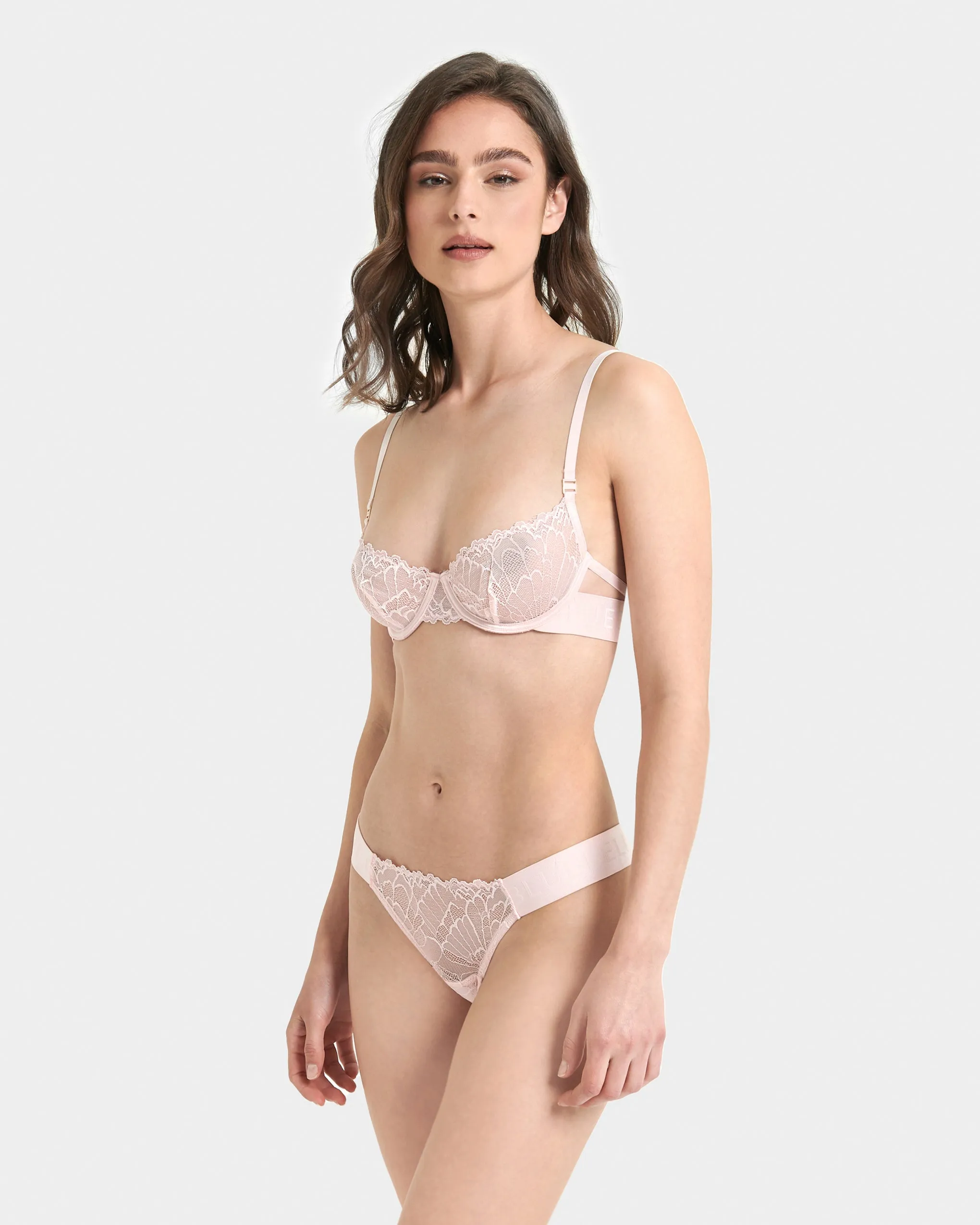 Tori Brief Pale Pink sold by Bluebella product image thumbnail 2