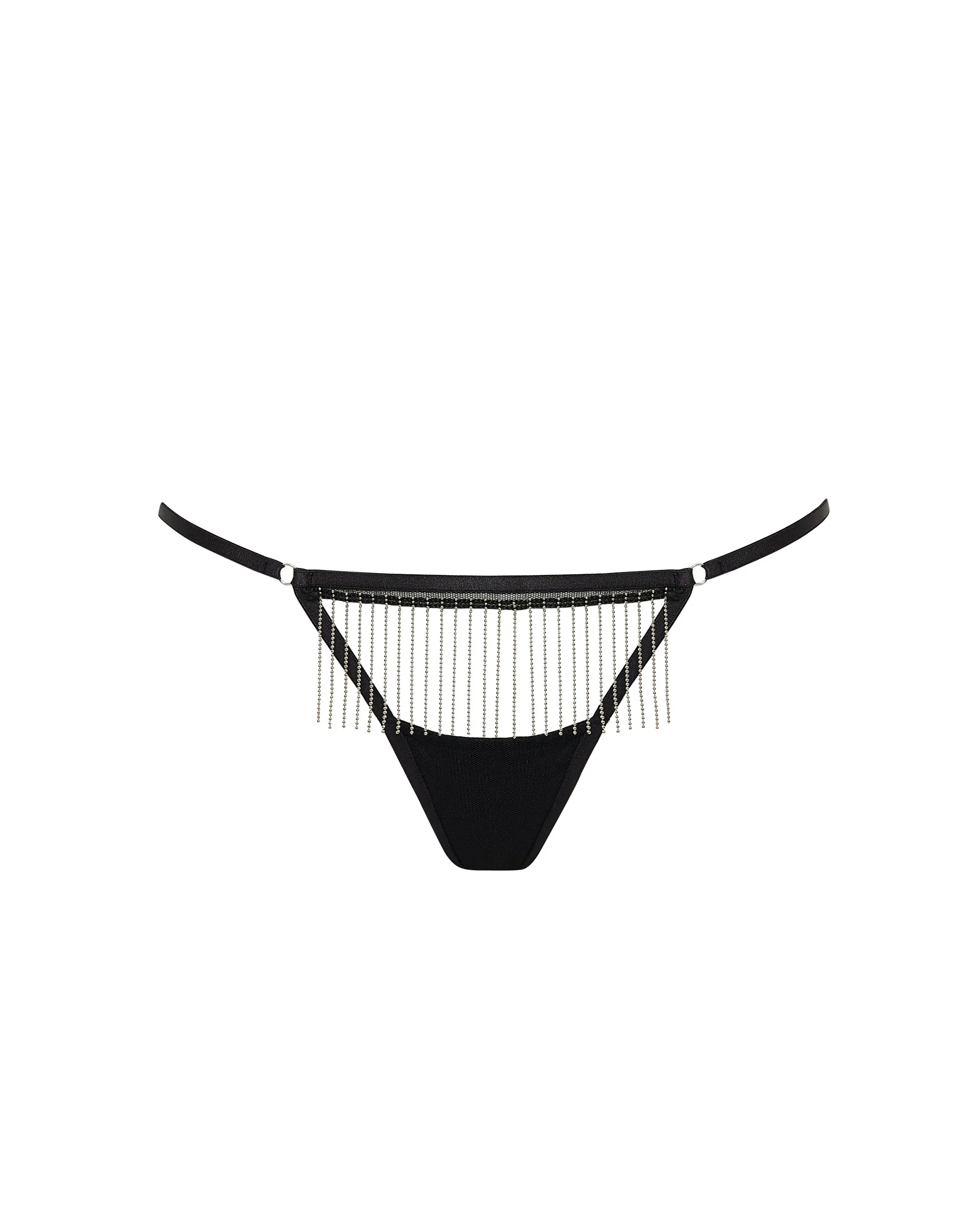 Antoinette Thong Black/Silver sold by Bluebella product image thumbnail 5