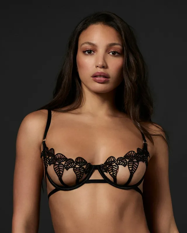 Sapphira Bra Black sold by Bluebella