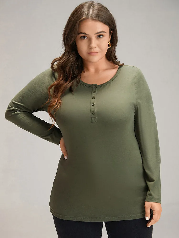 Cotton Solid Button Down T-shirt sold by Bloomchic product image thumbnail 2