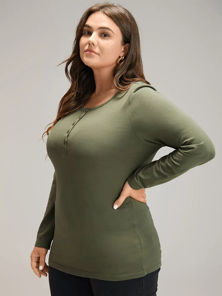 Cotton Solid Button Down T-shirt sold by Bloomchic product image thumbnail 3