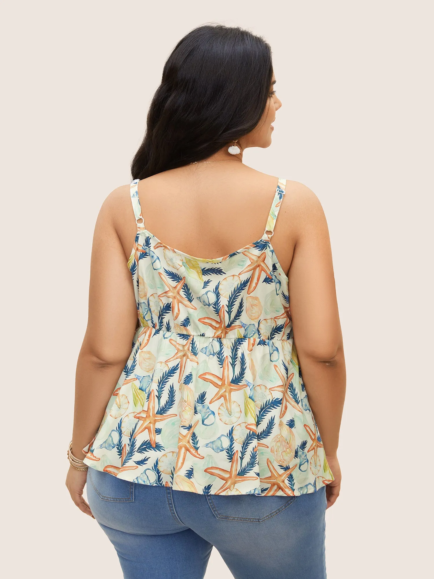 Marine Elements Keyhole Ties Cami Top sold by Bloomchic product image thumbnail 3
