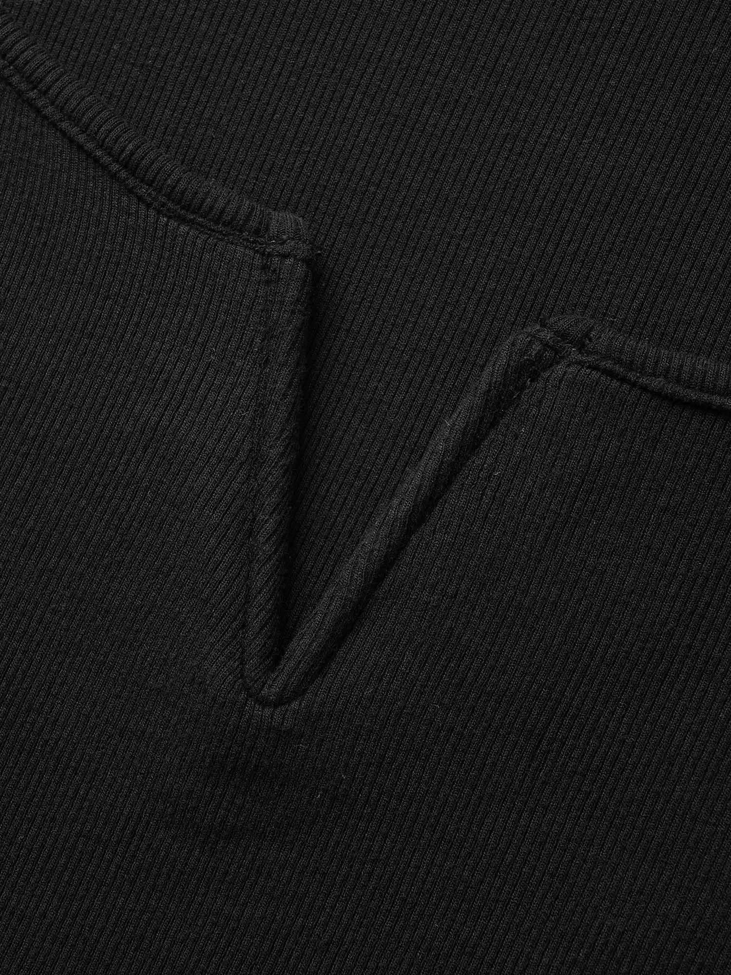 V-notch Solid Knit T-shirt sold by Bloomchic product image thumbnail 5