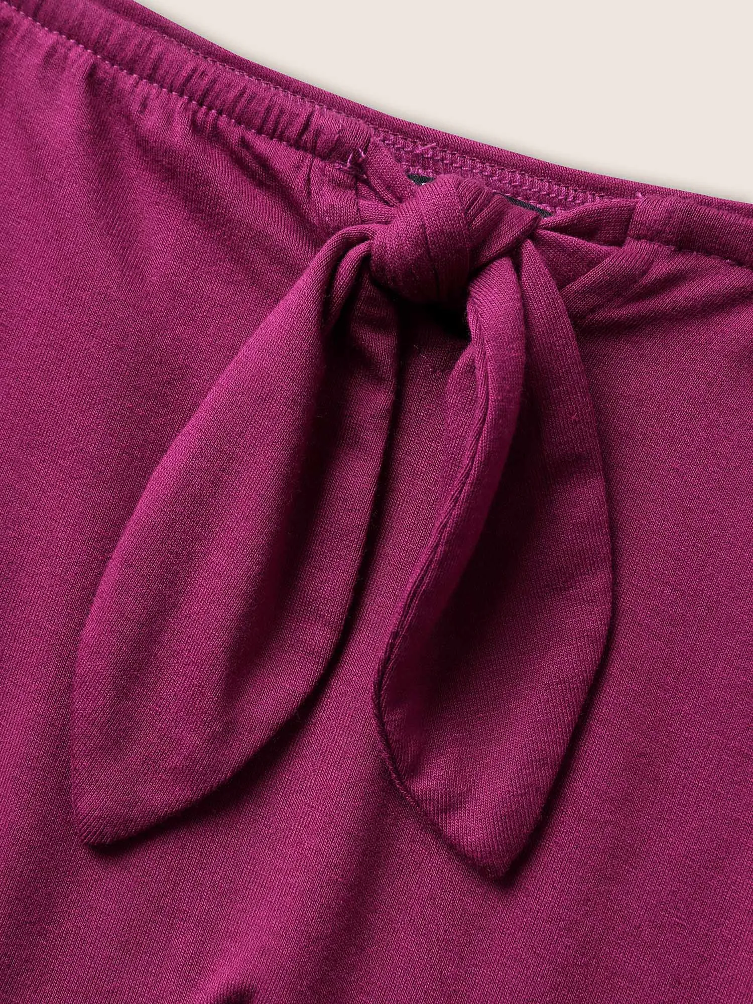 Supersoft Essentials Bowknot Off Shoulder Knit Top sold by Bloomchic product image thumbnail 5