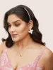 3pcs Gold & Silver Thread Hair Clip Combs sold by Bloomchic
