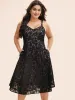 Floral Embroidered Mesh Cami Dress sold by Bloomchic