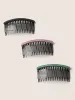 3pcs Gold & Silver Thread Hair Clip Combs sold by Bloomchic
