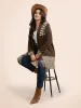 Woolen Tassels Pockets Open Cardigan sold by Bloomchic