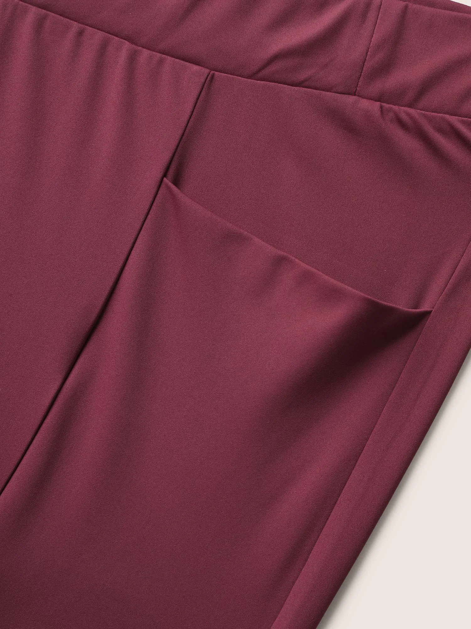 Plain High Rise Pocket Skinny Leggings sold by Bloomchic product image thumbnail 5