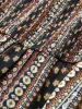 Bandana Print Square Neck Shirred Gathered Dress sold by Bloomchic