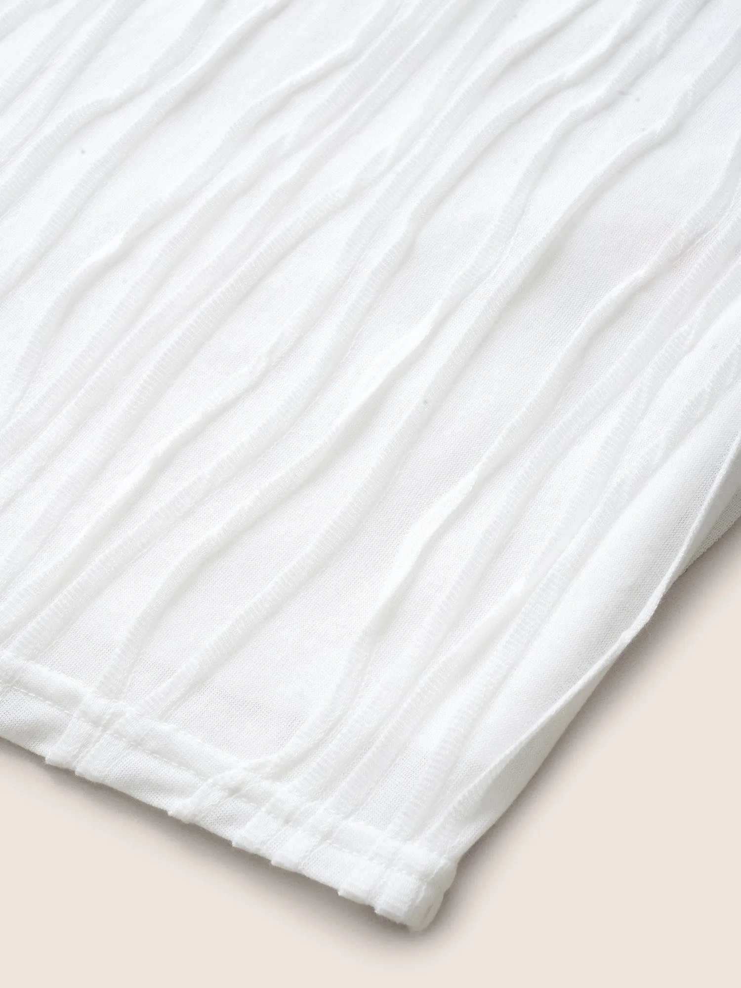 Plain Plisse Deep V Neck Cami Top sold by Bloomchic product image thumbnail 5