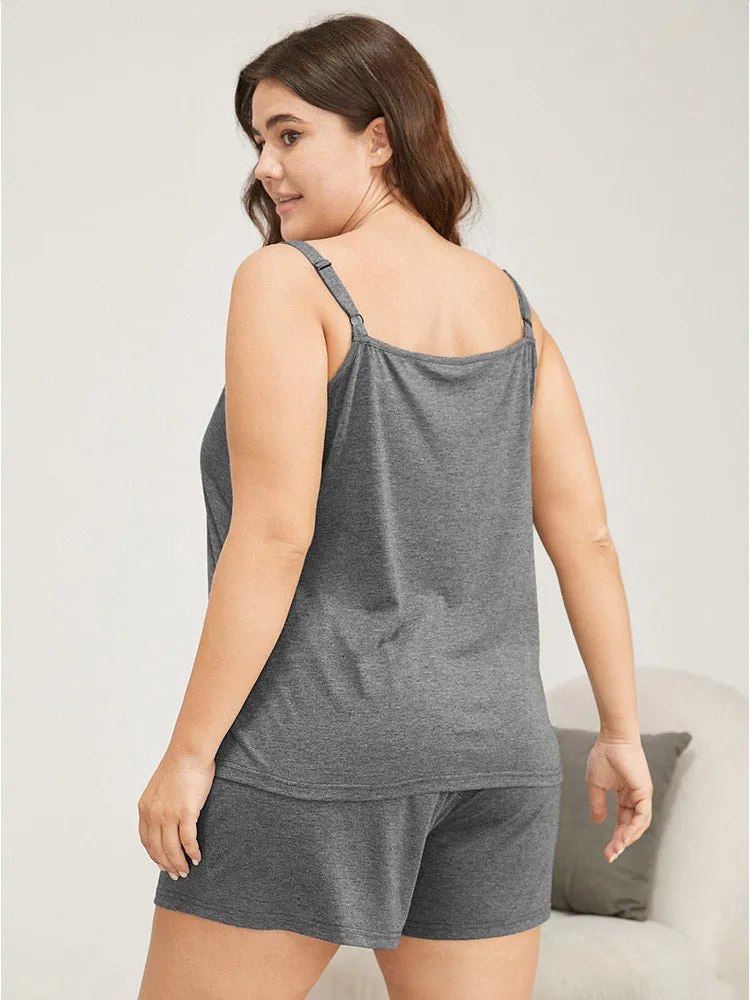 Solid Guipure Lace Sleep Cami Top sold by Bloomchic product image thumbnail 4