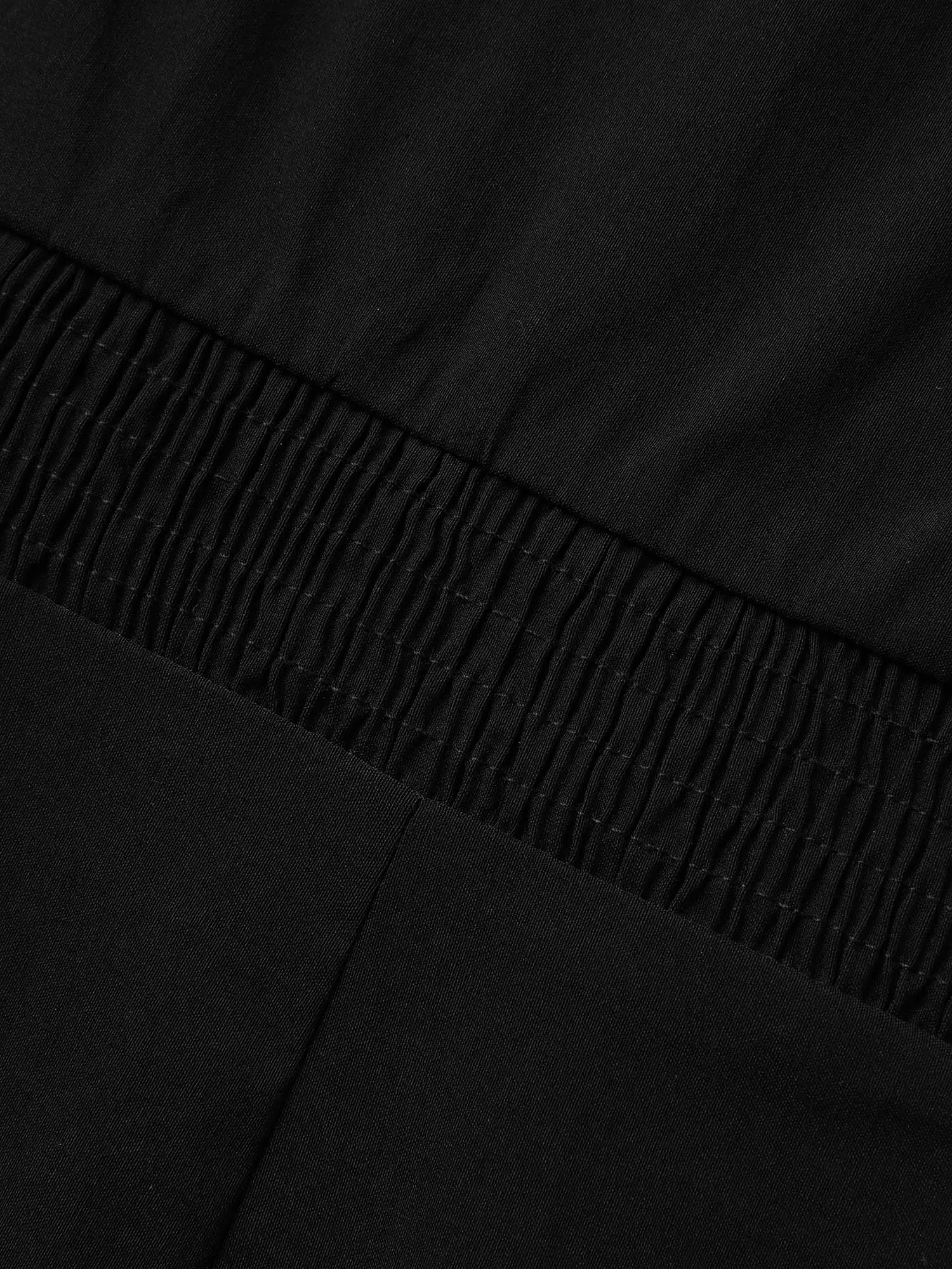 Stretch Woven Cowl Neckline Midi Dress sold by Bloomchic product image thumbnail 5