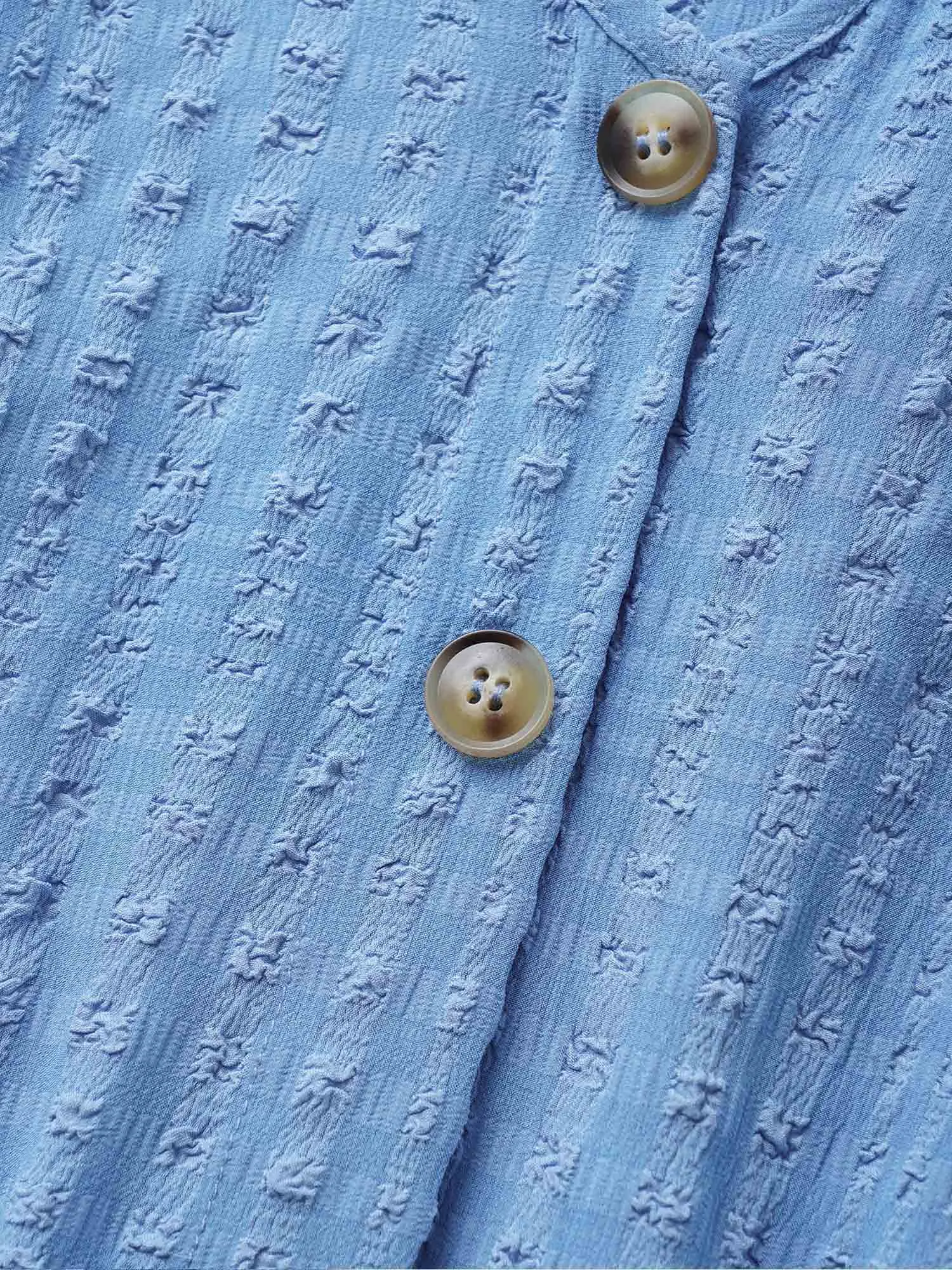 Solid Textured Jacquard Pocket Dress sold by Bloomchic product image thumbnail 5