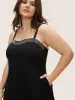 Rhinestone Detail Pocket Adjustable Straps Dress sold by Bloomchic