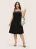 Rhinestone Detail Pocket Adjustable Straps Dress sold by Bloomchic