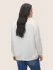Graphic Natural Floral Print Crew Neck Sweatshirt sold by Bloomchic