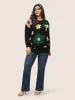 Supersoft Essentials Colour Floral Drop Shoulder Pullover sold by Bloomchic