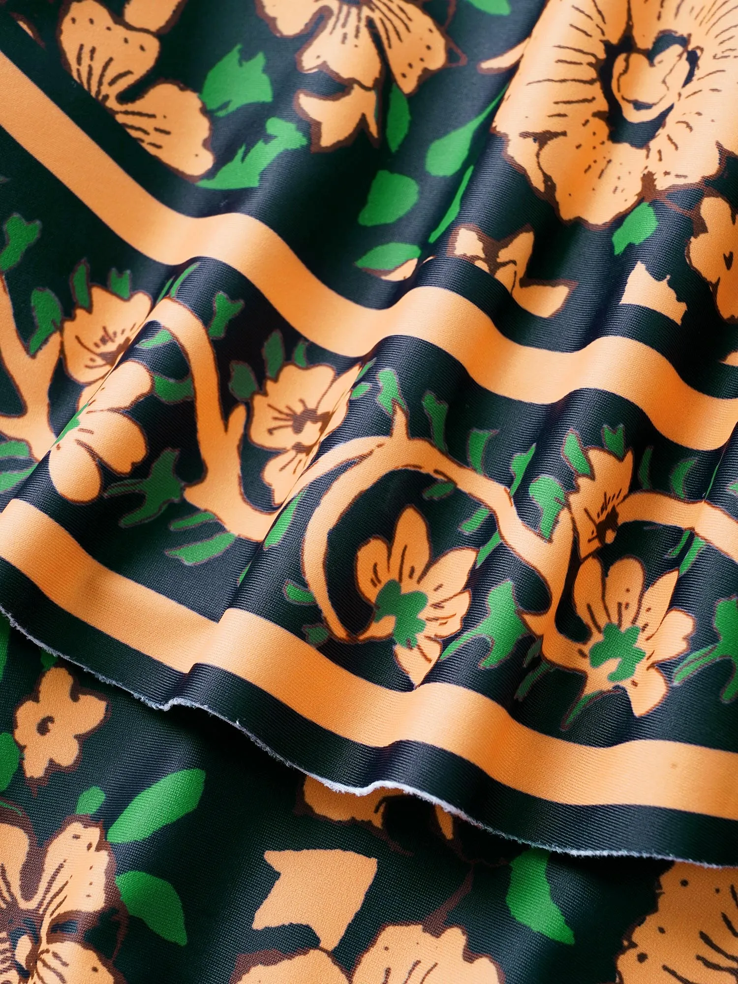 Floral One Shoulder Neck Ruffles Swim Dress sold by Bloomchic product image thumbnail 5